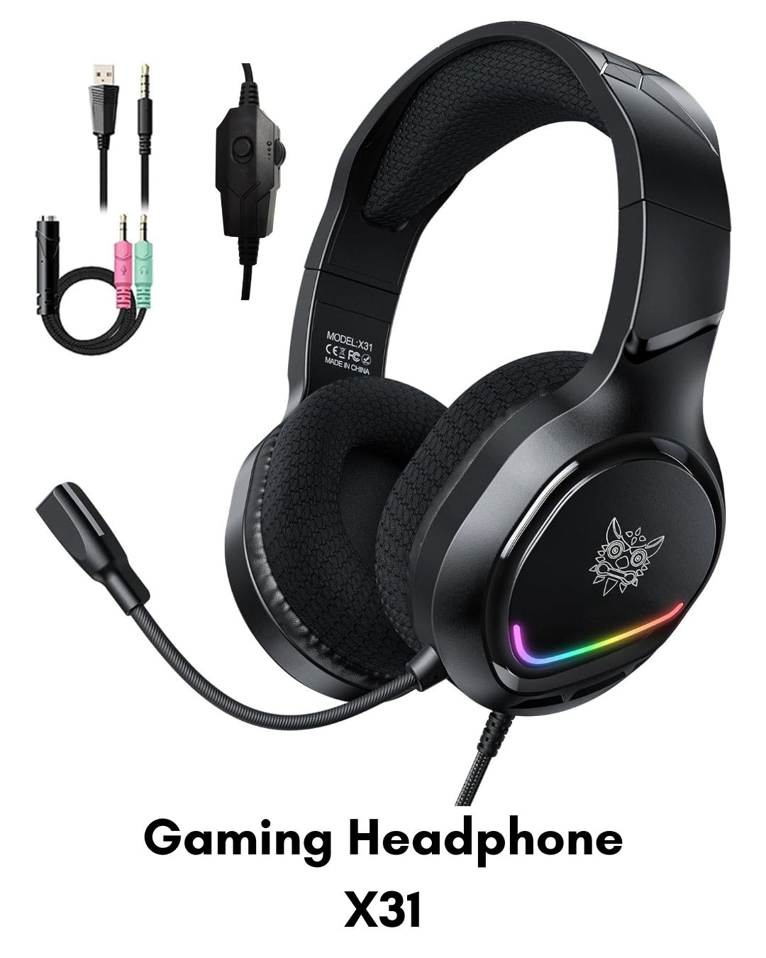 1 Jack X31 Gaming Head Phone