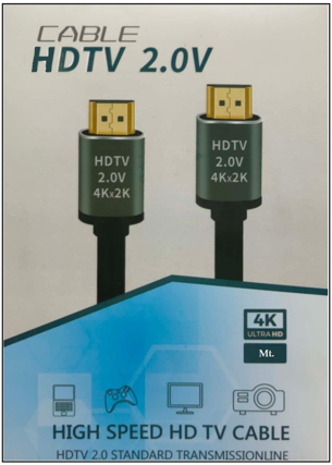 HDMI Cable 60Hz 4K 1.5/3/5/10/15/20/30/40 mtr