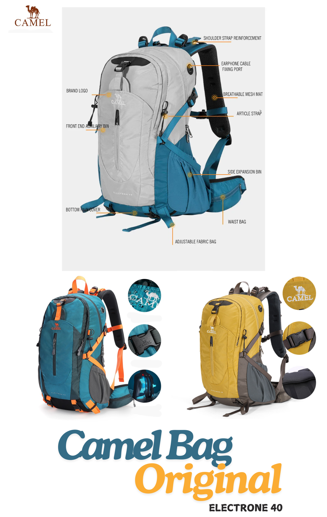 Laptop Bag Camel