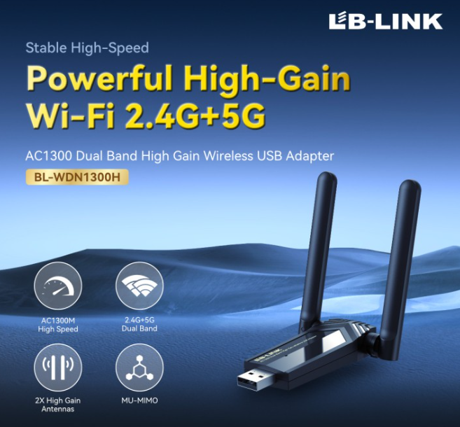W/L Lb Link WDN-1300H Dual Band
